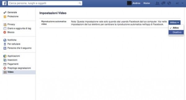 avvio video facebook
