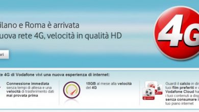 Photo of 4G di Vodafone – Scopi i piani tariffari
