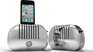 Photo of La docking station di Gavio: un tostapane vintage per iPhone