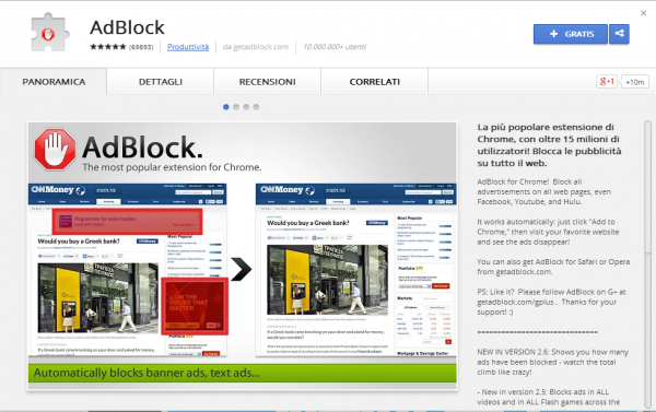 adblock chrome